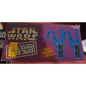 Star Wars Rebel Alliance Long Range Walkie Talkies 1997 Tiger Electronics